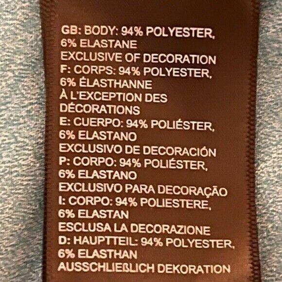 The North Face Women's Maui Blue Wander Twist Back Short Sleeve T-Shirt Small - Picture 7 of 9